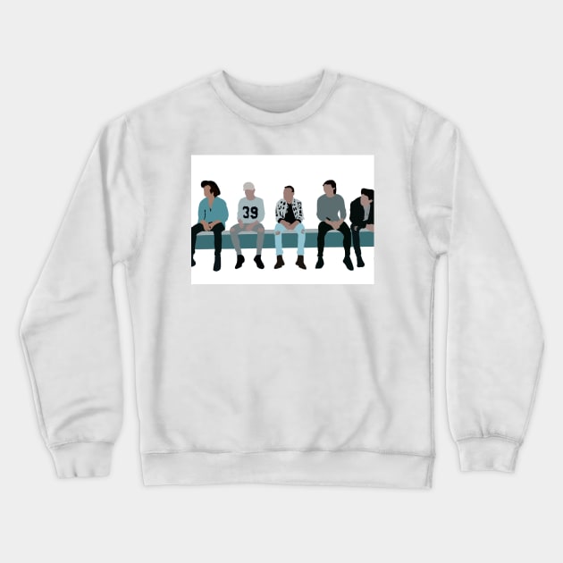 one direction Crewneck Sweatshirt by Marianaechev